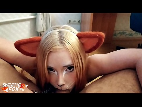 ❤️ Kitsune фурӯ дик ва кончаҳои дар даҳони вай ️❌ Порнои мақъад дар мо ❌❤